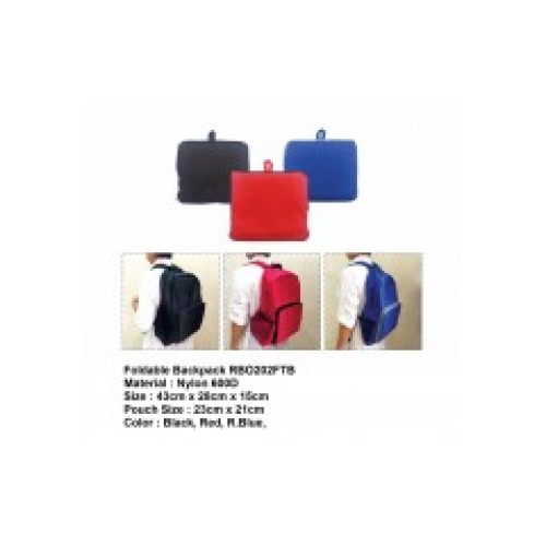 FOLDABLE BACKPACK 202 FTB RBO