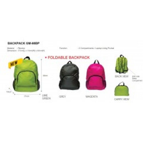 FOLDABLE BACKPACK GM-68BP