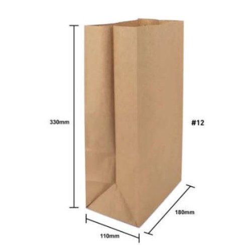 TAKEAWAY PAPER BAG 12 