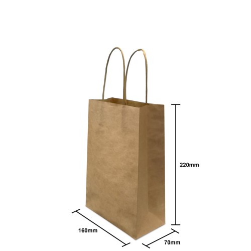 PAPER BAG XXS (TWISTED HANDLE) 