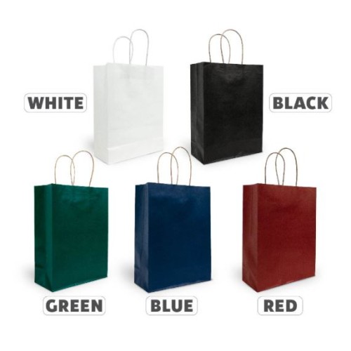 COLOUR KRAFT PAPER BAG XXS (TWISTED HANDLE) 